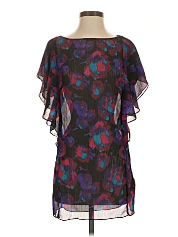 DKNYC Short Sleeve Blouse (view 1)