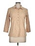 J. McLaughlin Tan Long Sleeve Polo Size L - photo 1