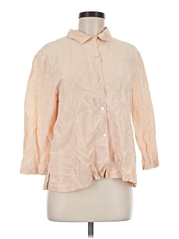 Eileen Fisher 3/4 Sleeve Button-Down Shirt (view 1)
