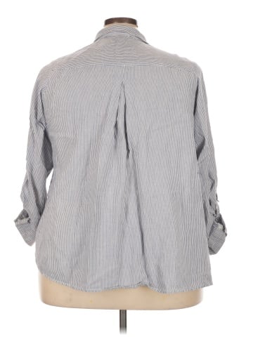 Zac & Rachel 3/4 Sleeve Button-Down Shirt (view 2)