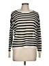 Vero Moda Stripes Ivory Pullover Sweater Size L - photo 1