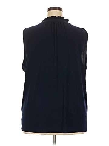 Nina Leonard Sleeveless Blouse (view 2)