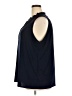 Nina Leonard Blue Sleeveless Blouse Size 2X - photo 5