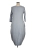 Assorted Brands Solid Gray Casual Dress Size XL (estimated) - photo 2