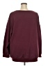 BLOOMCHIC Floral Burgundy Pullover Sweater Size 22 - 24 - photo 2