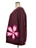 BLOOMCHIC Floral Burgundy Pullover Sweater Size 22 - 24 - photo 5