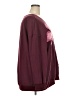 BLOOMCHIC Floral Burgundy Pullover Sweater Size 22 - 24 - photo 4