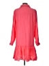 Style&Co Pink 3/4 Sleeve Button-Down Shirt Size L - photo 2