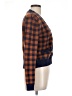 Vigoss 100% Polyester Plaid Brown Cardigan Size L - photo 4