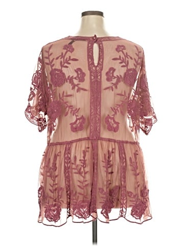 Lane Bryant Short Sleeve Blouse (view 2)