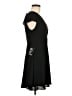 Express 100% Polyester Solid Black Cocktail Dress Size 6 - photo 4