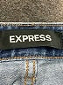 Express Blue Denim Shorts Size 8 - photo 3