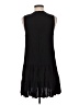 Nine West 100% Rayon Solid Black Casual Dress Size M - photo 2