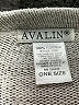 AVALIN 100% Cotton Gray Pullover Sweater One size - photo 7