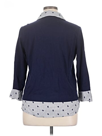 Jones New York Signature 3/4 Sleeve Blouse (view 2)