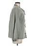 Listicle Gray Long Sleeve Button-Down Shirt Size M - photo 4