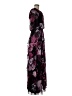 Xscape 100% Polyester Floral Purple Cocktail Dress Size 6 - photo 4