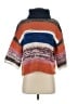 Knox Rose Color Block Orange Poncho Size XS - photo 1