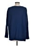 Diane von Furstenberg Blue Wool Pullover Sweater Size L - photo 2