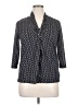George 100% Polyester Black 3/4 Sleeve Blouse Size XL - photo 1
