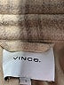Vince. Plaid Tan Wool Coat Size S - photo 6