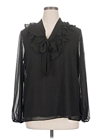 Kasper Long Sleeve Blouse (view 1)
