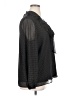 Kasper Black Long Sleeve Blouse Size XL - photo 4