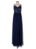 DB Studio 100% Polyester Blue Cocktail Dress Size 2 - photo 1