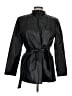 Worthington 100% Polyester Black Raincoat Size L - photo 1