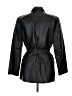 Worthington 100% Polyester Black Raincoat Size L - photo 2