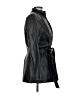 Worthington 100% Polyester Black Raincoat Size L - photo 4