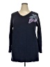 Woman Within Blue Pullover Sweater Size 18 (L) - photo 1