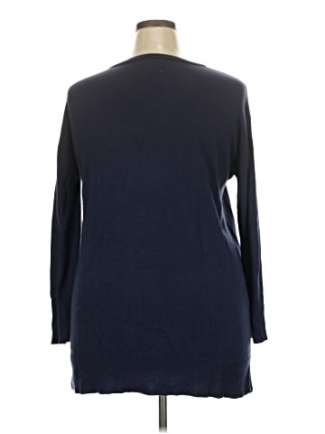 Woman Within Pullover Sweater (view 2)