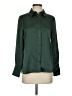 Ecru Green Long Sleeve Blouse Size S - photo 1