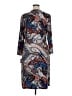 Kasper Paisley Blue Casual Dress Size XL - photo 2