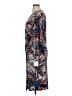 Kasper Paisley Blue Casual Dress Size XL - photo 5