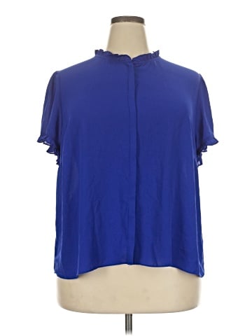 T Tahari Short Sleeve Blouse (view 1)