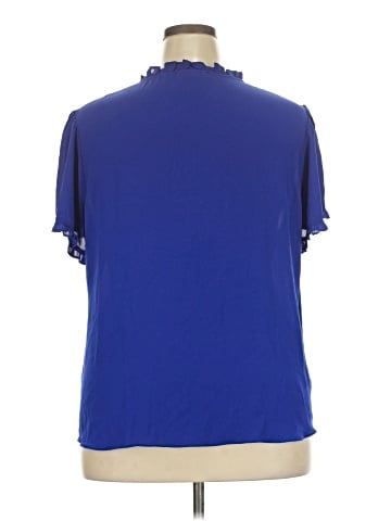 T Tahari Short Sleeve Blouse (view 2)