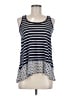 Maison Jules Blue Sleeveless Top Size M - photo 1