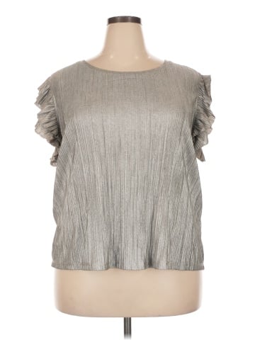 Nicole Miller New York Short Sleeve Top (view 1)