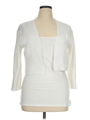 Nina Leonard Cardigan (view 1)