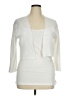 Nina Leonard Ivory Cardigan Size XL - photo 1