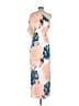 Cato 100% Rayon Floral Ivory Casual Dress Size XS - photo 2