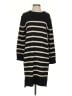 Jessica Simpson Stripes Black Casual Dress Size S - photo 1