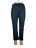 Gloria Vanderbilt Chevron-herringbone Blue Jeans Size 14 - photo 1