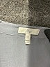 Joie 100% Silk Gray 3/4 Sleeve Silk Top Size XS - photo 4