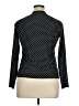 Merona Polka Dots Black Long Sleeve Top Size XL - photo 2