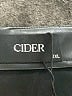 Cider 100% Polyester Black Faux Leather Skirt Size 2XL - photo 4