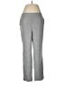 Chico's 100% Polyester Houndstooth Gray Dress Pants Size M - photo 1