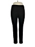 Ecru Solid Black Active Pants Size XL - photo 1